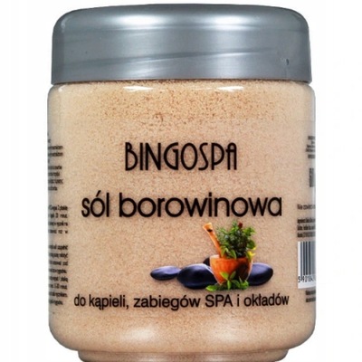BingoSpa Sól Borowinowa Do Kąpieli 600g