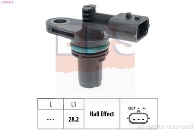 SENSOR POSICIÓN ROLLO DISTRIBUCIÓN RENAULT 1-953-616  