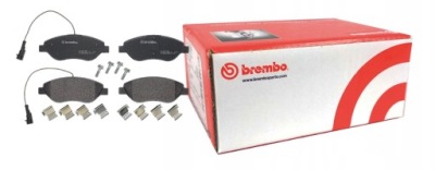 Тормозные колодки тормозные fiat bravo 07-10 перед фото №1