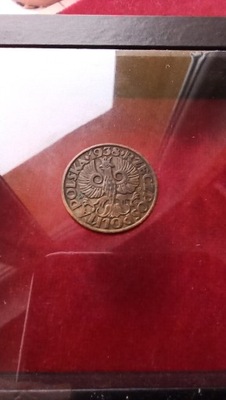 II RP, Moneta 5 groszy 1938r Piękny Stan