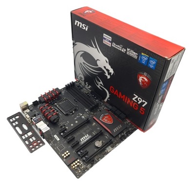 Testowana płyta główna MSI Z97 GAMING 5 ATX BOX LGA1150 M.2 DDR3 BOX GW