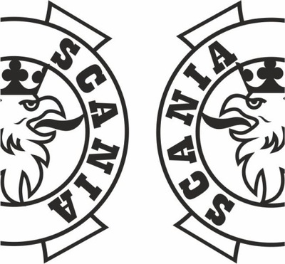 Naklejki na lampy, SCANIA