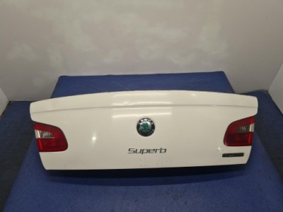 Skoda superb ii liftback задняя крышка багажника багажника 1026 фото №1