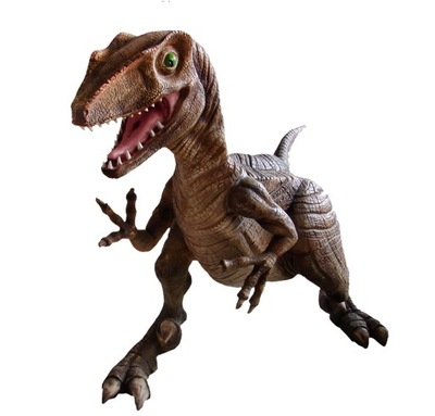 FIGURKA OGRODOWA - DINOZAUR UTAHRAPTOR XXXL