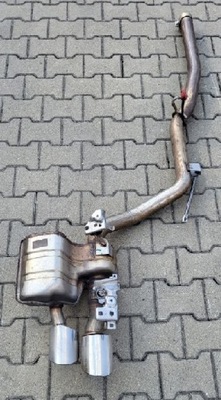 Maserati ghibli гаситель выхлоп левый 670039251 фото №1