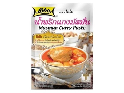 PASTA MASMAN CURRY LOBO TAJLANDIA 50G ORIENTALNE