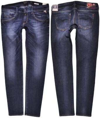 REPLAY spodnie SKINNY jeans RAKY _ W31 L32