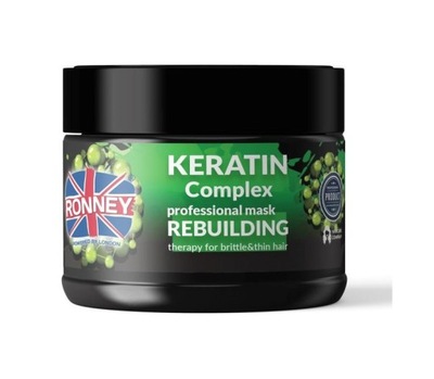 Ronney Keratin Complex Professional Mask Rebuilding odbudowująca maska do