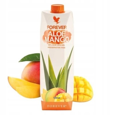Forever Aloe Vera Mango Miąższ aloesowy 1L mango