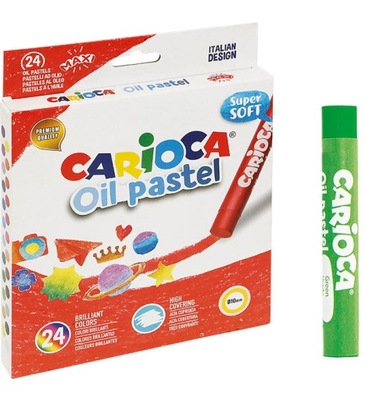 PASTELE OLEJNE CARIOCA INTENSTYWNE 24 KOLORY