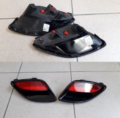 Kia ceed iii hb 2018- лампа лампа бампера задняя фото №1