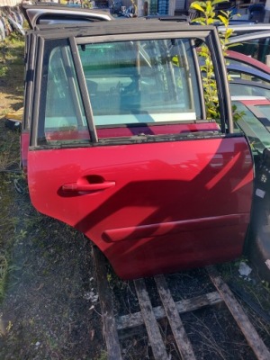 Двері правий задня citroen c4 grand picasso червоні фото №1