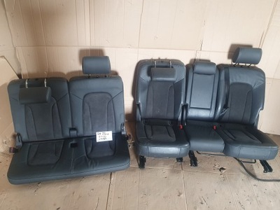 Audi q7 4l сидіння заднє сидіння i ряд ii ряд алькантара заднє сидіння сидіння фото №1