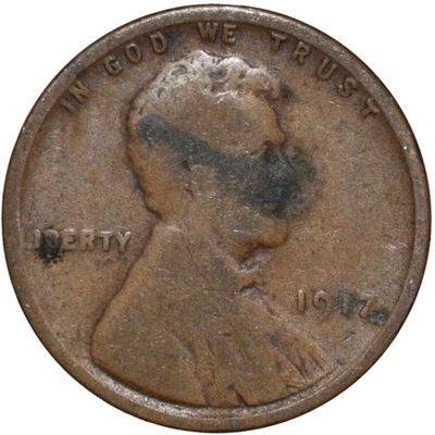 USA 1 cent 1917