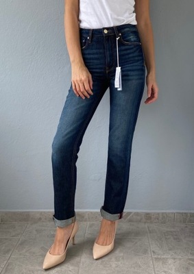 Guess jeansy spodnie proste nogawki straight XS 24