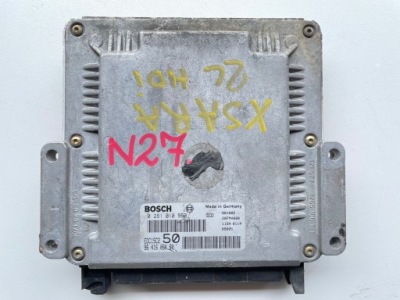 Блок керування двигуна citroen xsara 2.0 hdi 0281010550 фото №1