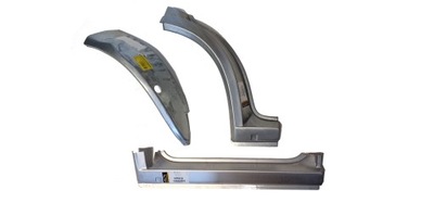 Vw transporter t4 ремкомплект крила поріг kpl l фото №1