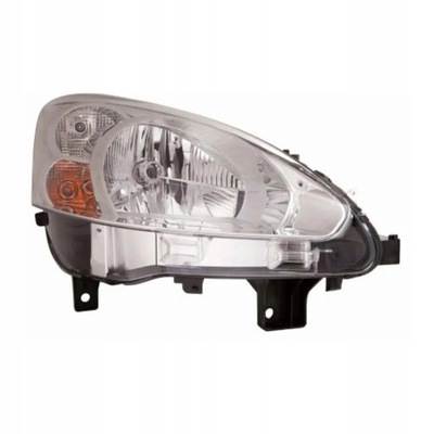 Фара лампа peugeot partner '12- права depo фото №1