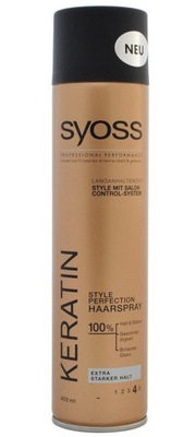 SCHWARZKOPF SYOSS KERATIN LAKIER DO WŁOSÓW EXTRA MOCNY 300 ML