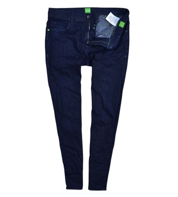 HUGO BOSS Green Męskie Spodnie Jeansowe W32 L34