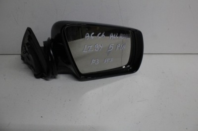 Audi a6 c6 allroad зеркало правое 5 pin lz9y фото №1