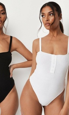 MISSGUIDED BIAŁE BODY RAMIĄCZKA LAW XXJ__XL