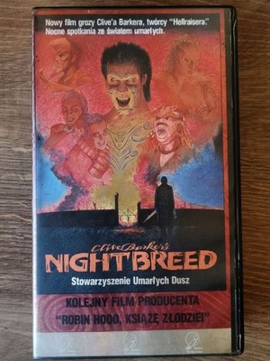 Nightbreed - Kasety Wideo Kasety Vhs Unikat