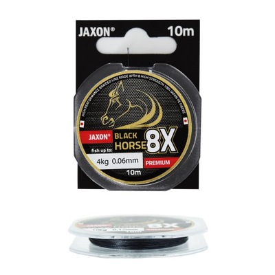Plecionka Black Horse 8X Premium Jaxon 0.06mm 10m