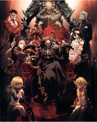 Plakat Anime Manga Overlord ovld_013 A1+ (custom)