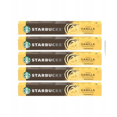 Starbucks Vanilla Kawa Nespresso 50 szt + GRATIS