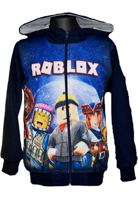 Roblox, Bluza Dresowa rozpinana z kapturem 128