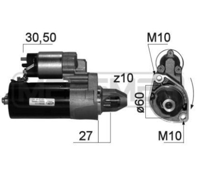 Стартер era 220872a фото №1