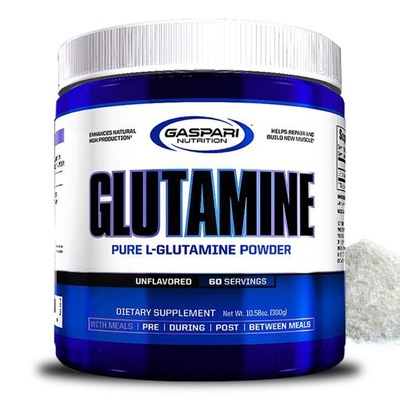 GASPARI 300g L-GLUTAMINE AMINOKWASY GLUTAMINA MASA