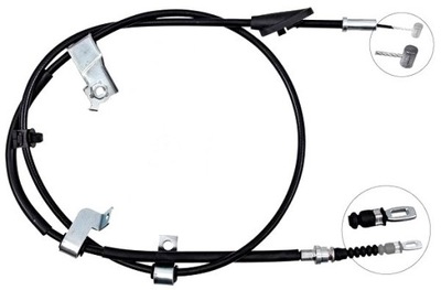 CABLE FRENOS DE MANO HONDA CIVIC IX 1.4 12- LT  