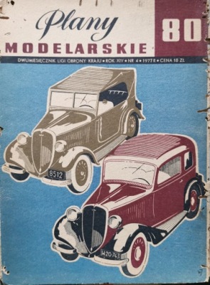 Plany modelarskie 80/1977