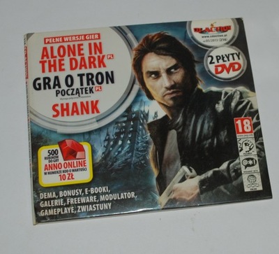 ALONE IN THE DARK GRA O TRON POCZĄTEK SHANK PC cd action