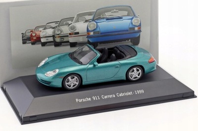 PORSCHE 911 (996) Carrera Cabriolet 1999 ATLAS 1:43