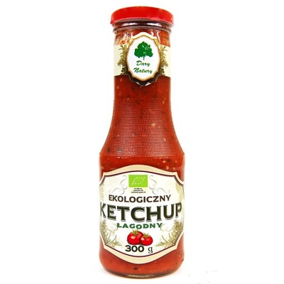 Ketchup Łagodny BIO 300g - Dary Natury