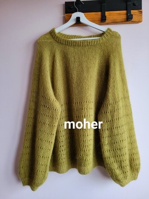 Sweter z moheru oversize