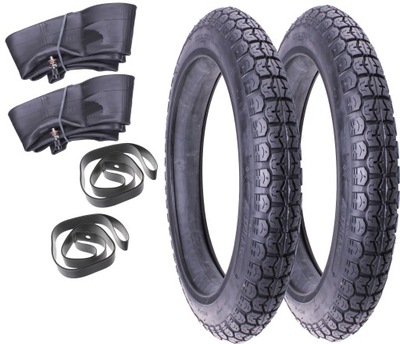 TIRE 18 X 3,25 18-3.50 + DETKA JAWA TS 350 MZ ETZ  