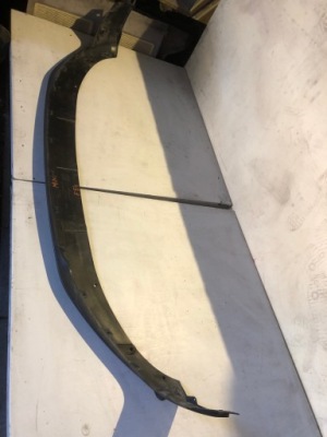 Mini f54 накладка спойлер бампера перед передній фото №1