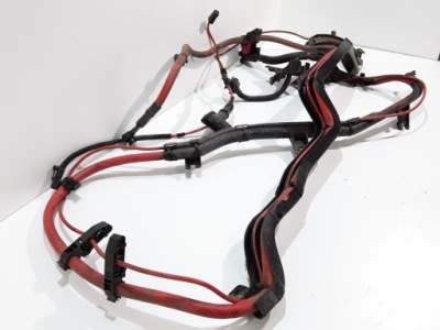 2012 bmw x5 e70 plus / клемма / шланг аккумулятор фото №1