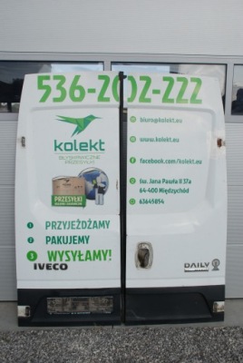 Iveco daily vi 6 2014- дверь l / p задние задняя фургон фото №1