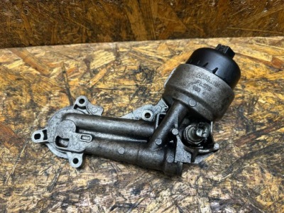 Основание корпус фильтра масла peugeot citroen 1.4 9646043180 фото №1