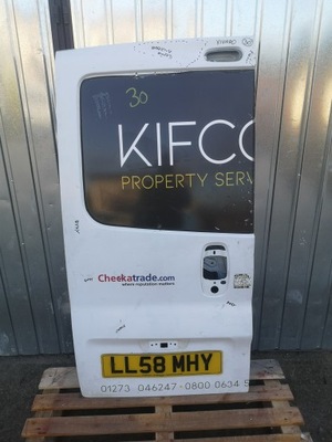 Дверь распашные левый задняя opel vivaro a renault trafic ii lift 06-14 фото №1