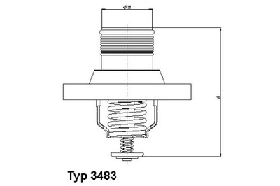 ТЕРМОСТАТ CITROEN C5 1.8-2.0 01-