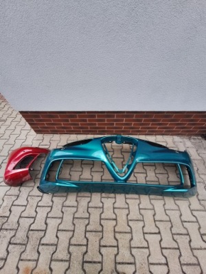 Alfa romeo stelvio quadrifoglio бампер передний q4 фото №1