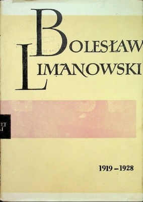 Limanowski pamiętniki 1919 1928