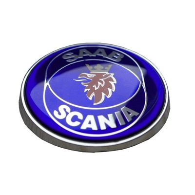 EMBLEM LOGO SAAB FRONT SIGN 68MM  