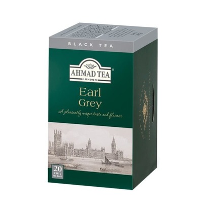 Herbata Ahmad Earl Grey Tea 20 kopert angielska